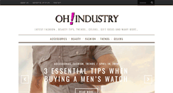 Desktop Screenshot of ohindustry.com